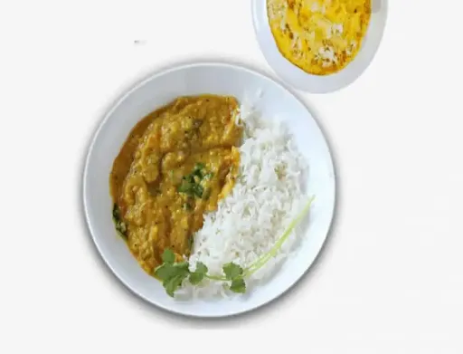 Maa Special Dal Bhaat + Bhujiya Achar