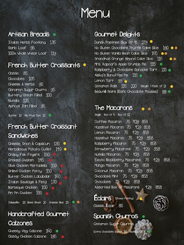 Baketards menu 