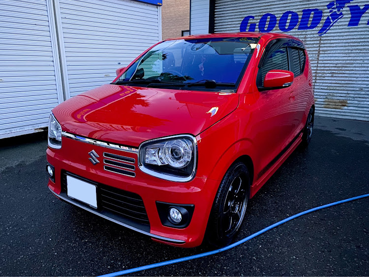 アルト ターボRSの純水器・純水洗車・洗車・スタビリンク交換・DIYに関するカスタム事例の投稿画像1枚目