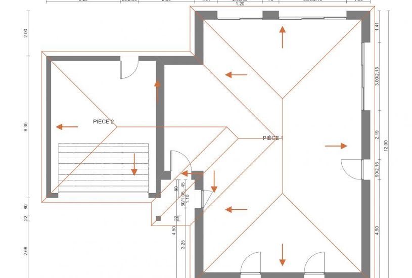  Vente Terrain + Maison - Terrain : 245m² - Maison : 80m² à Bain-de-Bretagne (35470) 