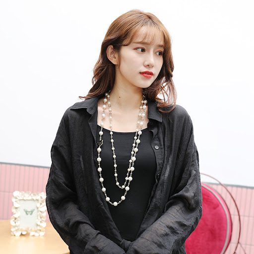 Title 8, Long Necklace Fashion Exaggerated Temperamental...