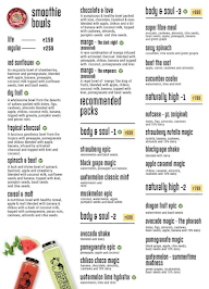 Drunken Monkey menu 1