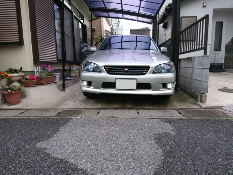 アルテッツァのドライブ・フォグランプ交換・アンテナ交換に関するカスタム事例の投稿画像5枚目