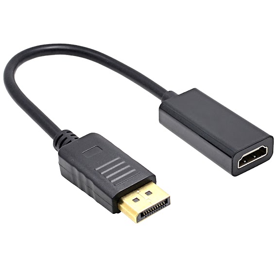 Dây Cáp Chuyển Đổi Cổng Dp Sang Hdmi 1080P Dành Cho Laptop Hp/Dell