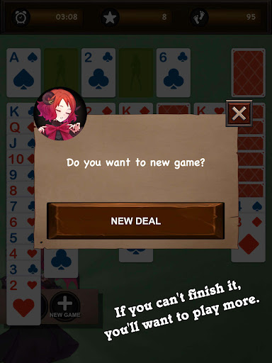 Solitaire Girls Card Game