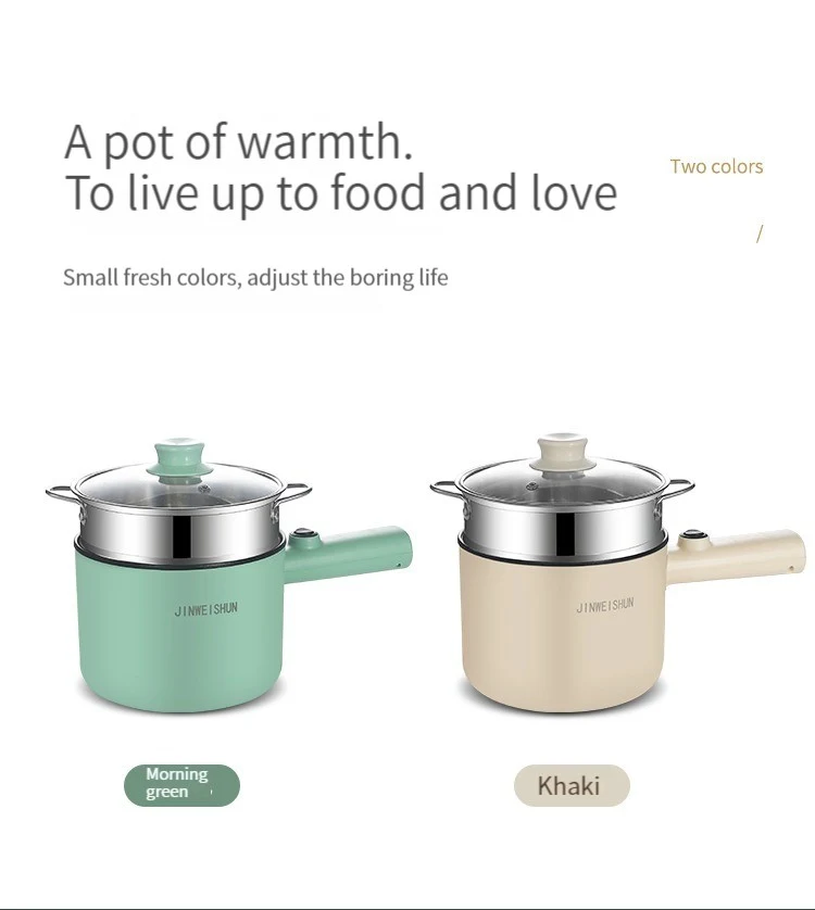 Title 11, Mini Elektro-Hot Pot für den Haushalt Tragbar A...