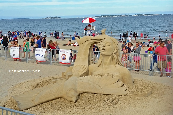 Visited: Revere Beach International Sand Sculpture Festival 2015