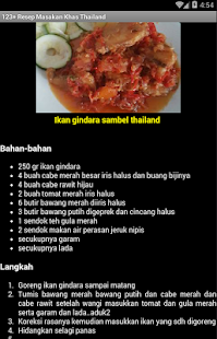 123+ Resep Masakan Thailand - náhled