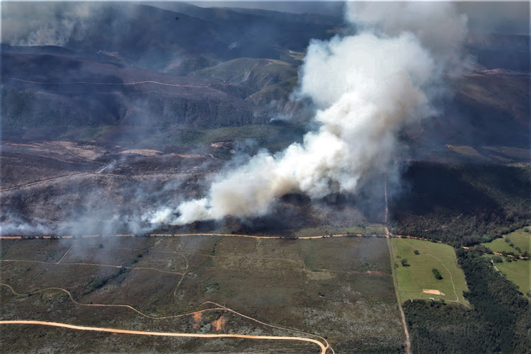 A trail of destruction was left by the wildfires that spread across the Garden Route at the end of October 2018.