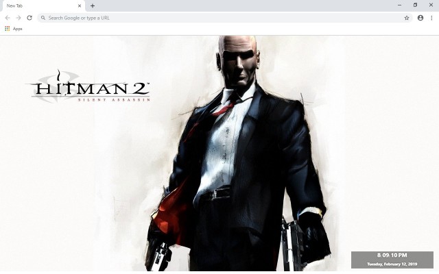 Hitman 2 Wallpapers and New Tab