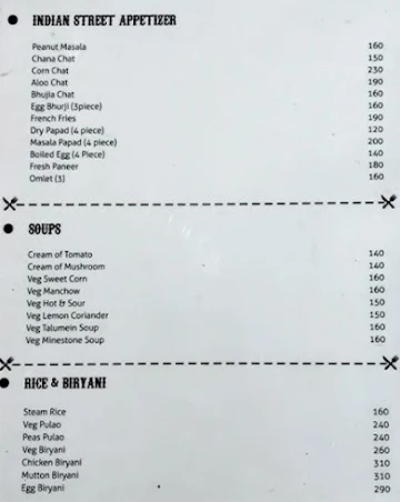 Madhushala menu 