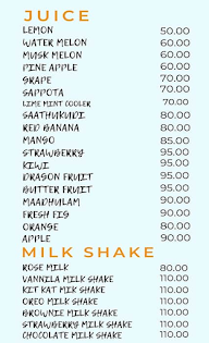 Best Juice menu 2