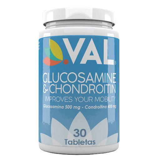 Glucosamina + Condroitina Val 500/400Mg 30 Tabletas Val 500/400mg 30 Tabletas