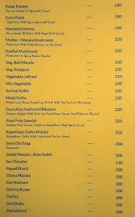 Chhabra's Golden Moments menu 6