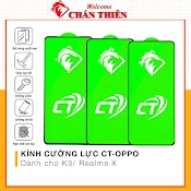 Kính Cường Lực Oppo K3 Realme X Full Màn Trong Suốt Chống Xước Độ Bền Cao Có Tặng Kèm Khăn Lau Màn Hình