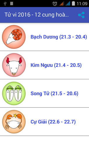 Tử vi 2016 - 12 cung hoàng đạo