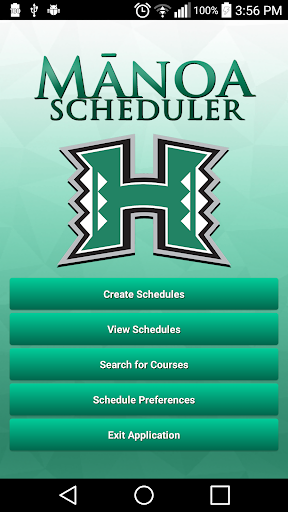 UH Mānoa Scheduler