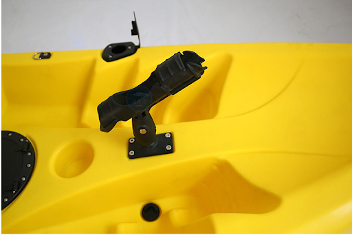 Title 3, Adjustable swivel fishing stand for a comfortab...