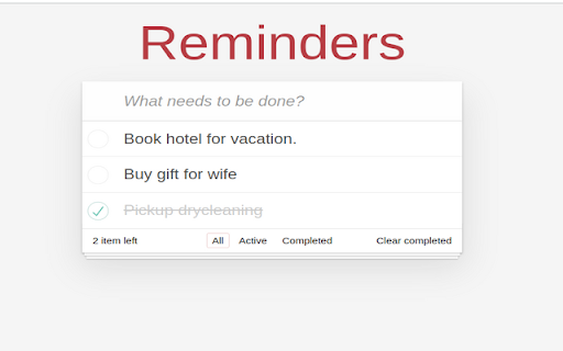 New Tab Reminder