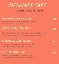 Designer Cake menu 1