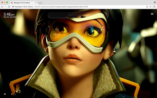 Overwatch HD Wallpaper New Tab Theme