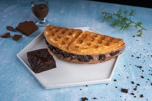 Brownie Blast Waffle Sandwich