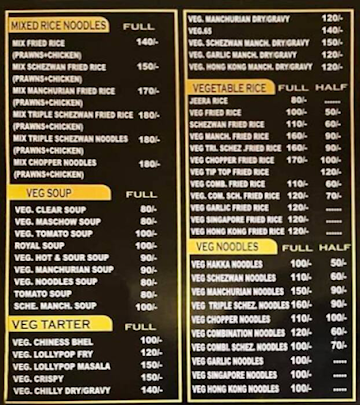 Yummy tummy food hub menu 