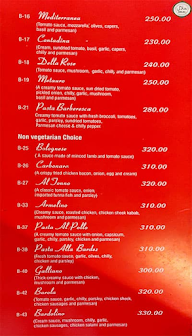 Scirocco- The Pizzeria menu 7