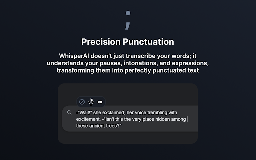 WhisperAI - AI driven Speech-to-text