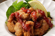 Deep fried Spring Chicken with Spicy Sauce