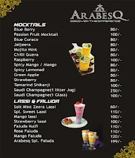 Arabesq menu 2