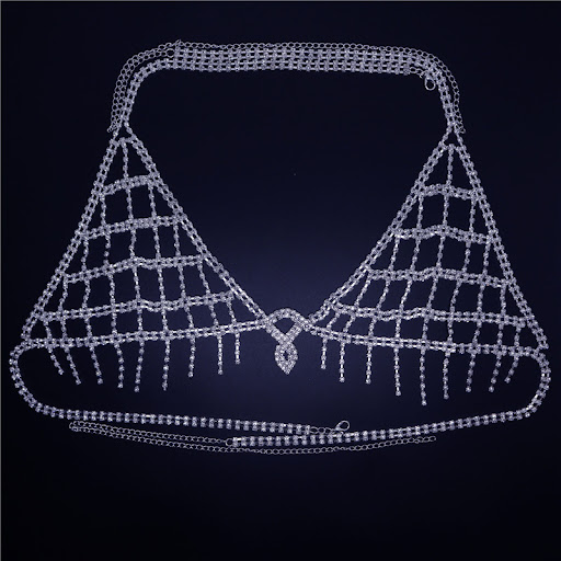 Title 4, European and American Sexy Bra featuring Shiny ...