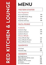 Red Kitchen & Lounge menu 4