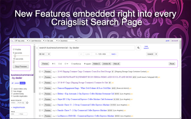 Craigslist Ad Preview chrome extension