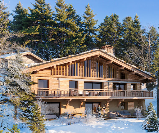 Chalet avec vue panoramique et terrasse 3
