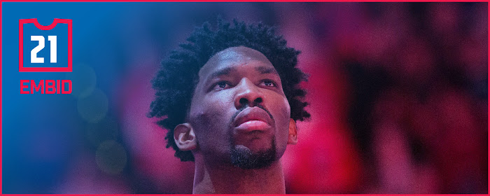 Joel Embiid NBA Basketball HD Theme marquee promo image