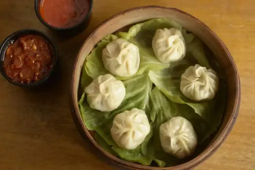 Chicken Steamed Momos [6 Pieces]