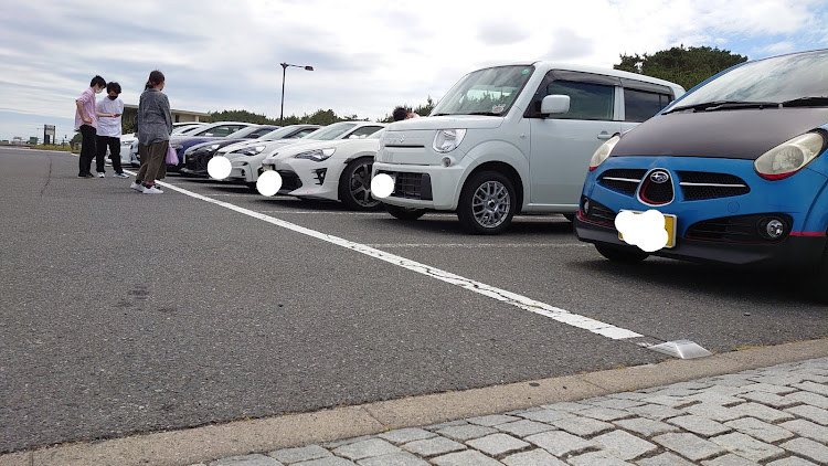 ウィッシュのオフ会・ドライブ・大洗海岸駐車場・ジャンケン大会に関するカスタム事例の投稿画像5枚目