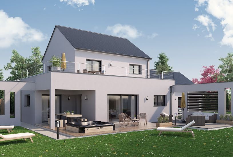  Vente Terrain + Maison - Terrain : 879m² - Maison : 148m² à Saint-Gildas-des-Bois (44530) 