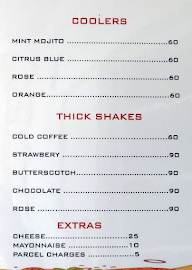 The Sandwich Bar menu 2