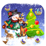 Cover Image of Télécharger Christmas Snowman Launcher Theme Live Wallpapers 1.0 APK