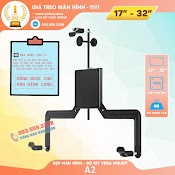 Bộ Kẹp Màn Hình Máy Tính A2 17 - 27 - 32 Inch - Bộ Kit Vesa Mount - Lắp Với Giá Treo Màn Hình [ Ưu Việt Hơn Nb Fp1 ]