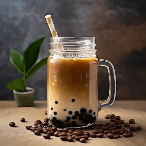 Vietnamese Bubble Coffee [450 Ml, Mason Jar]