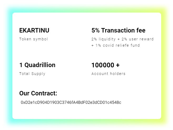 200M EKARTINU Tokens Transferred to Vitalik Buterin as Covid-19 Relief Fund