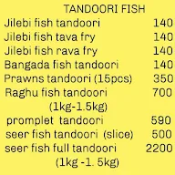 Sea Fish Thandori menu 1