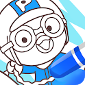 Icon Pororo Coloring Book - Sketch