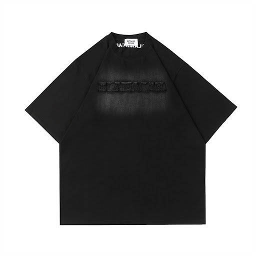 Title 20, Inkjet Letter Patch Embroidered T-shirt, expres...