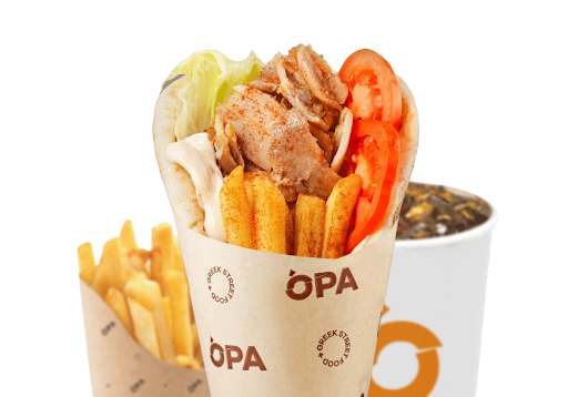 Chicken Gyros Combo-OPA Qendër-Tirana-Baboon Delivery