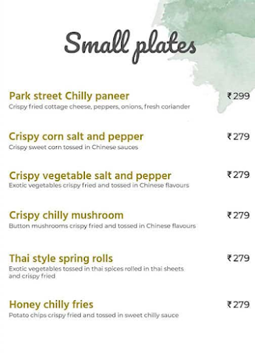 Choudharyz Restaurant menu 