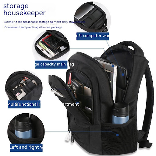 Title 6, Mens and Womens Fashion Large Capacity Travel...